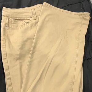 Khaki Bootcut pants